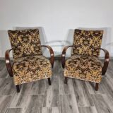 Art deco armchairs by Jindrich Halabala