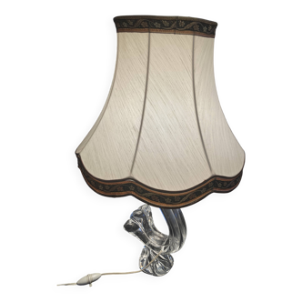Lampe en cristal signée Daum France – Modèle Lynx 65 – Années 60