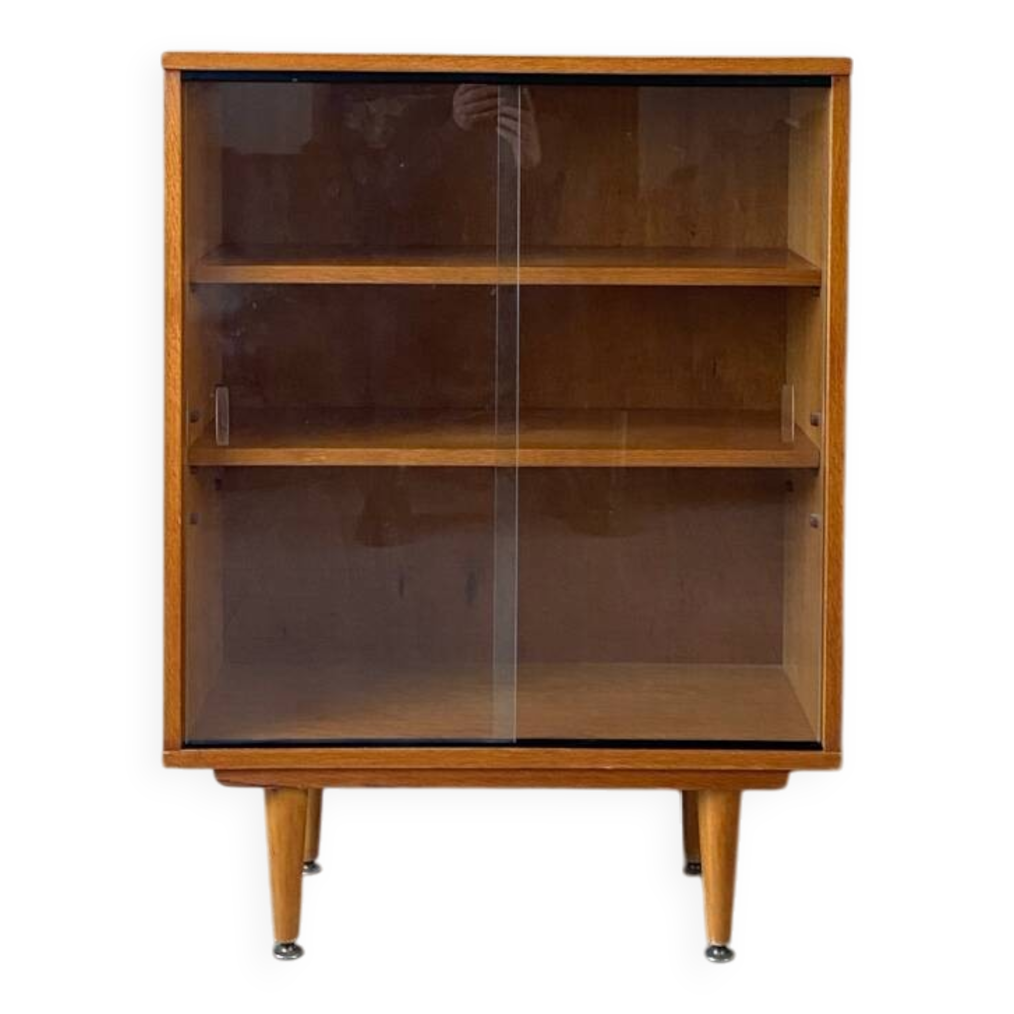Very beautiful vintage library display case from the 60s