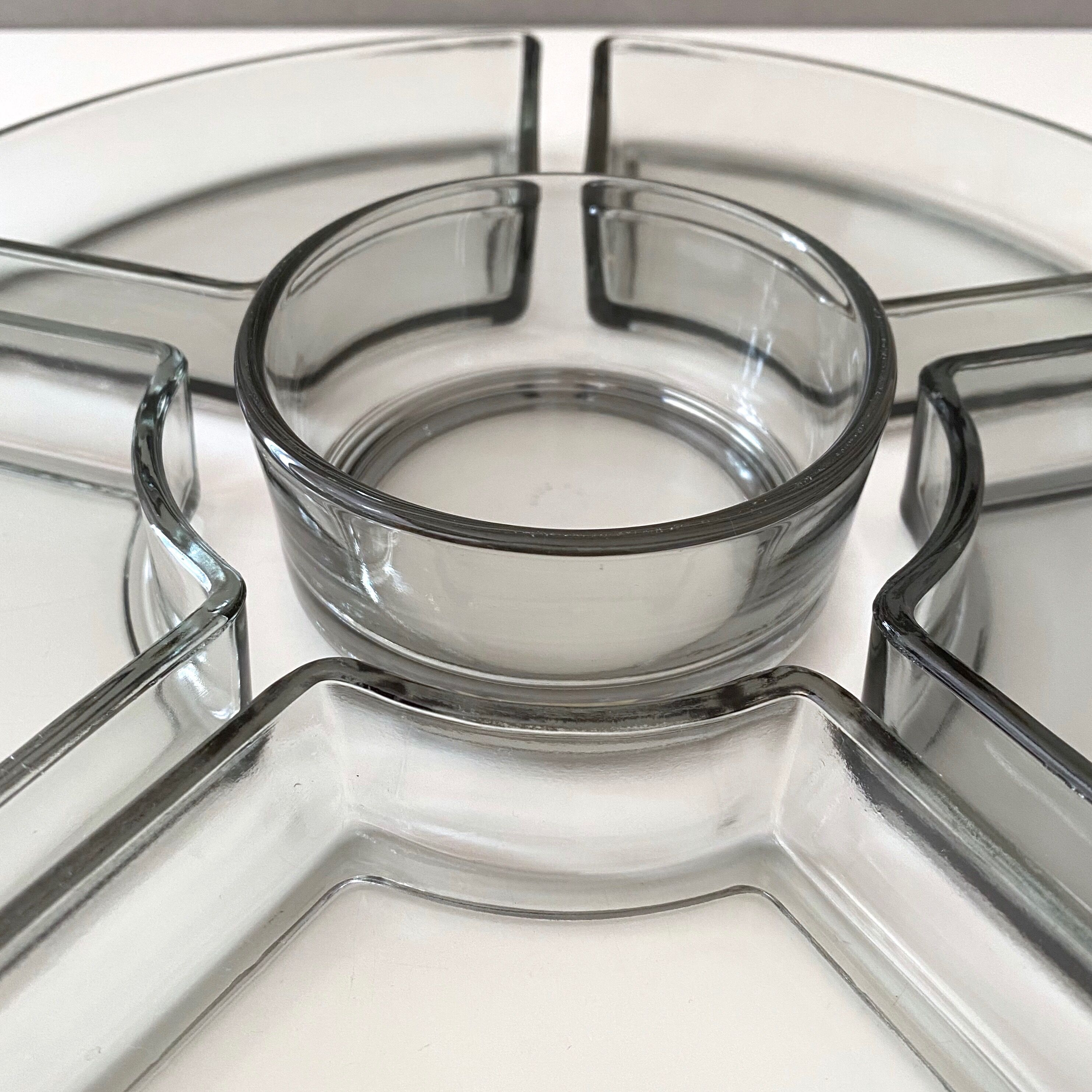 Digsmed Teak Tray Lazy Susan, Mid Century Cabaret, Tray Set, Turntable, Danish Design, 60's