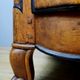 Chest of drawers crossbow louis XV in walnut XVIII th around 1750