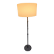 Lampadaire Space Age design 1970  Abat-jour Ø48cm