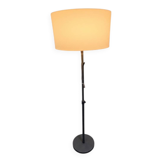 Lampadaire Space Age design 1970  Abat-jour Ø48cm