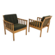 Set of 2 oak armchairs, Skaraborgs Möbelindustri, Sweden, 1960