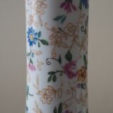 Extra bedside table lamp in earthenware and wooden base