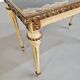 2 x nesting side tables / neo classic / painted gold leaf top / The battle of Texel