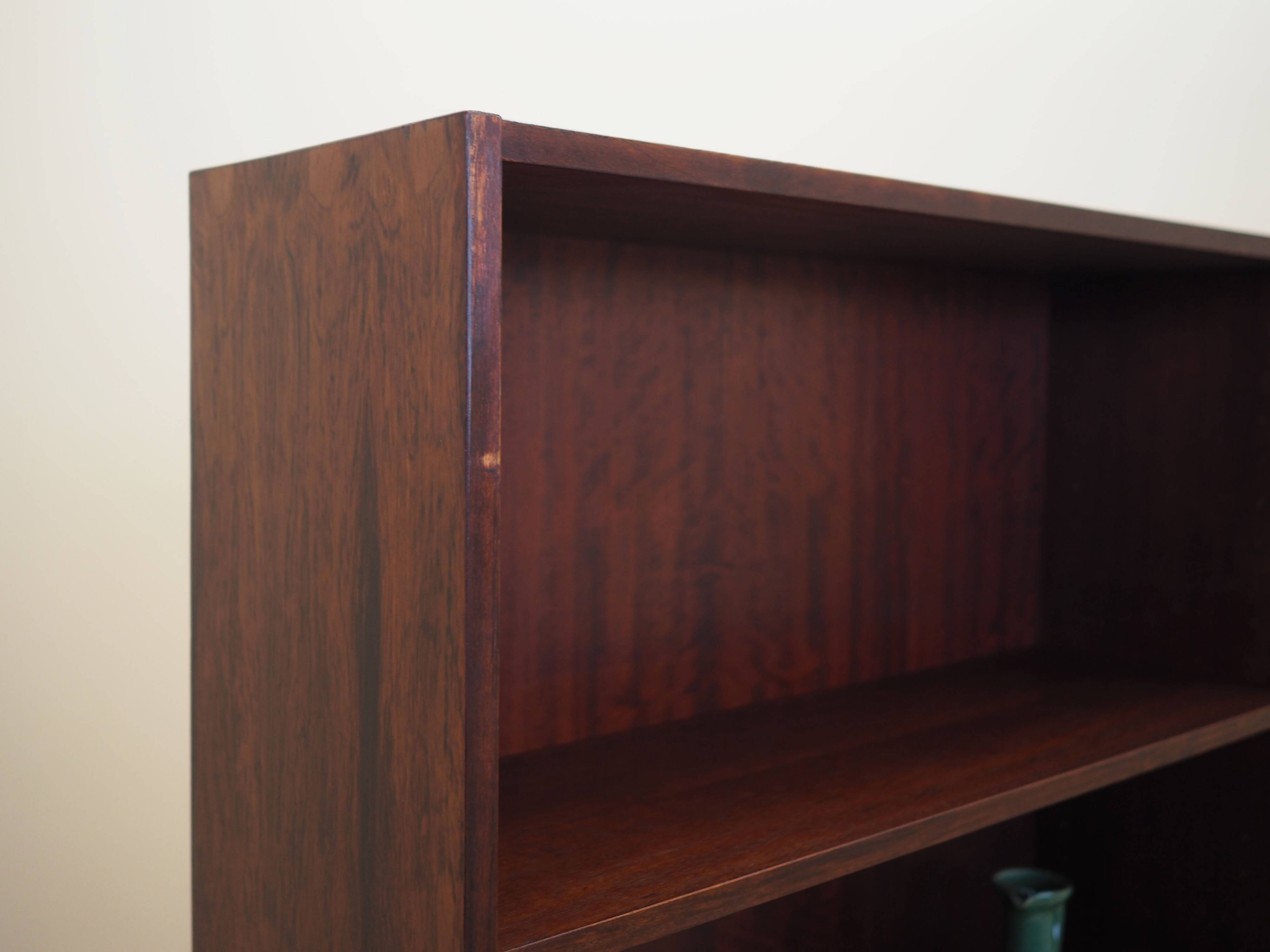 Rosewood bookcase, Danish design, 1970s, production: Farsø Møbelfabrik
