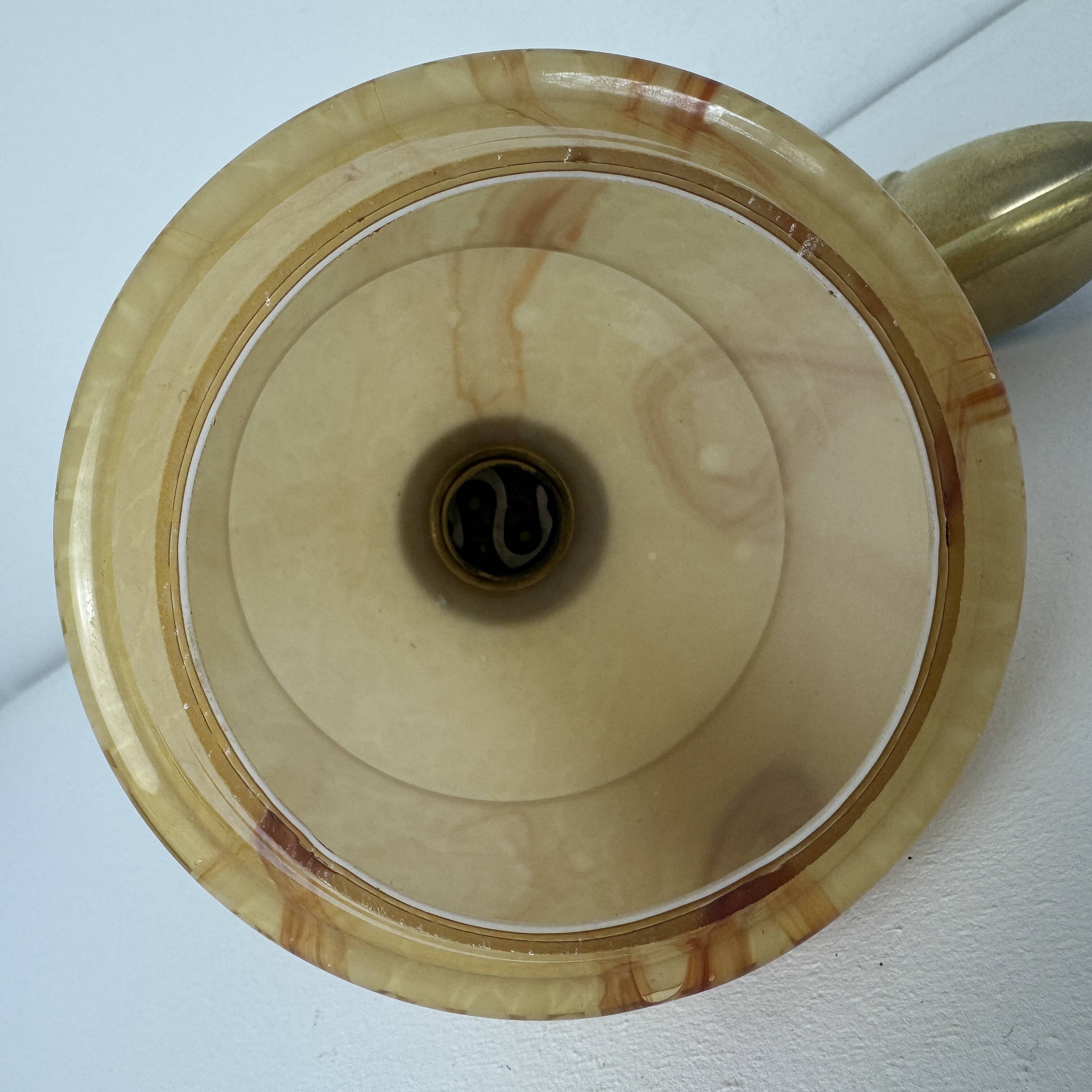 Pair of antique art deco wall lights