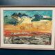 Original Swedish Oil on Panel - "Abstract Landscape" by Ragnar Godin - Dated 1968 - Framed