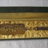 Anciènne pelle a tarte, kind, silver and vermeil 19th