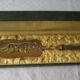 Anciènne pelle a tarte, kind, silver and vermeil 19th