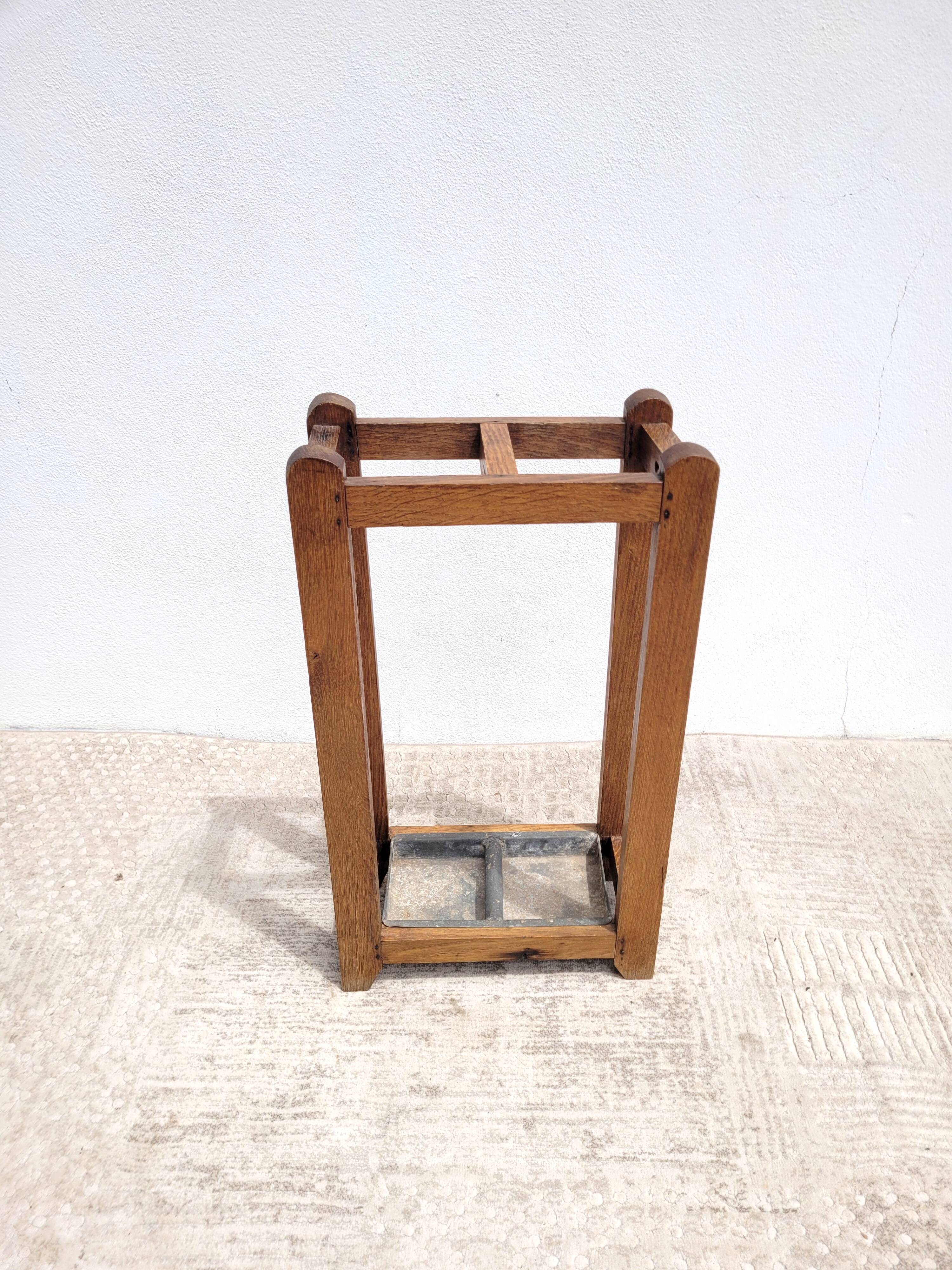 Umbrella holder 1900 oak UK