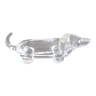 Vacuum pocket dachshund valve crystal france