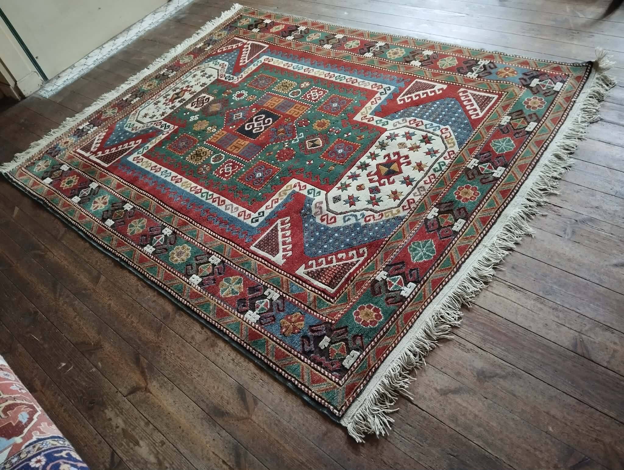 Handmade Caucasian Derbent rug 214x172cm