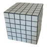 Cube bout de canape carrelage mosaïque