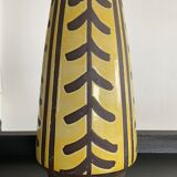 Vintage Ceramic vase Scheurich from the 70s Germany