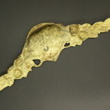 Grand fronton aux plumes de paon, style Louis XVI, du XIXe