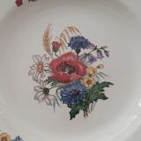 Set of 6 Digoin hollow plates