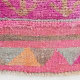 3x12 Vintage Pink & Orange Vintage Runner Rug, 90x359Cm