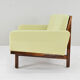Eric merthen scandinavian modern tornado sofa 2-seater for ire möbler sweden 60s