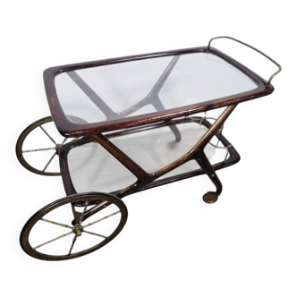 Vintage service trolley / rolling bar / serving cart 'Cassina'