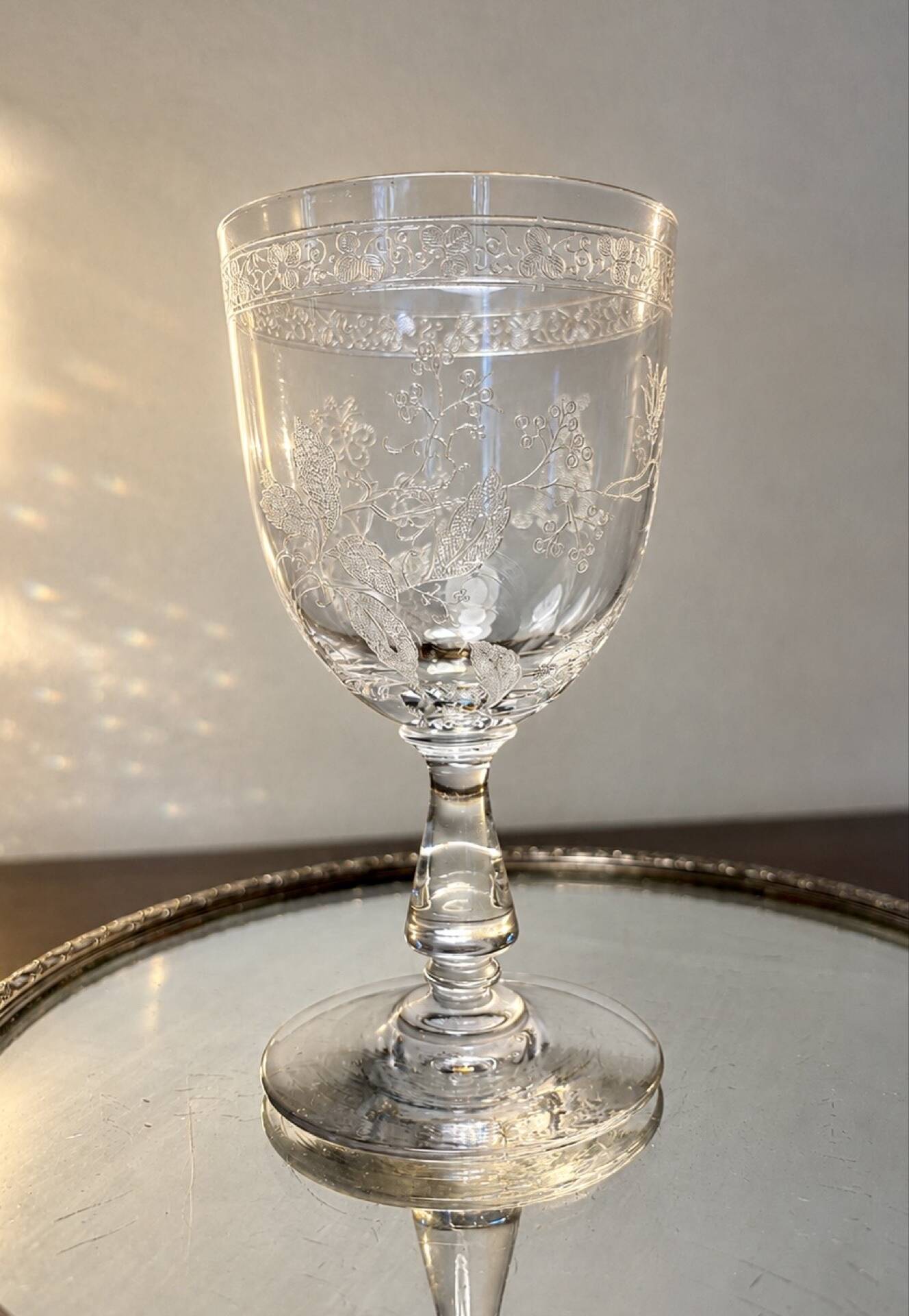 Water glass Baccarat early 20th century