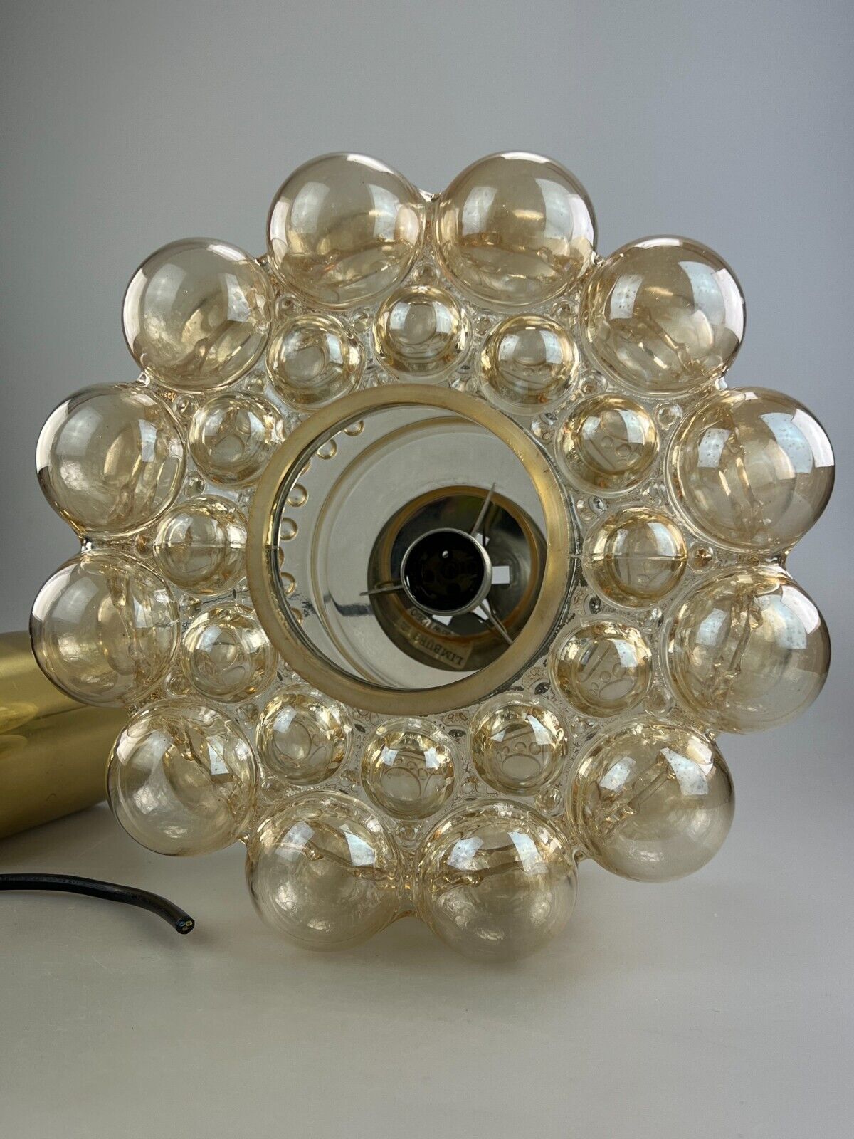 60s 70s lamp light ceiling lamp Helena Tynell Glashütte Limburg Bubble