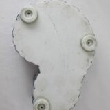 Old Chinese or Japanese blue and white porcelain planter from the late 19th or early 20th century