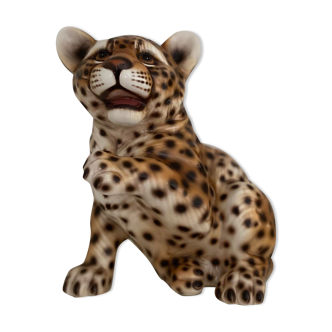 Leopard céramique