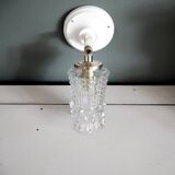 Chiseled glass wall lamp