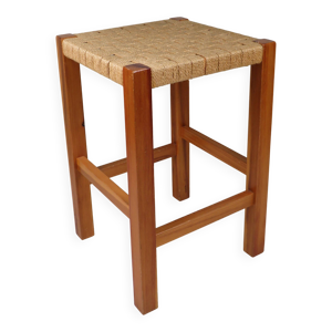 Tabouret vintage en bois