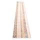 2x10 Contemporary Red & Beige Turkish Runner Rug, 59x298Cm