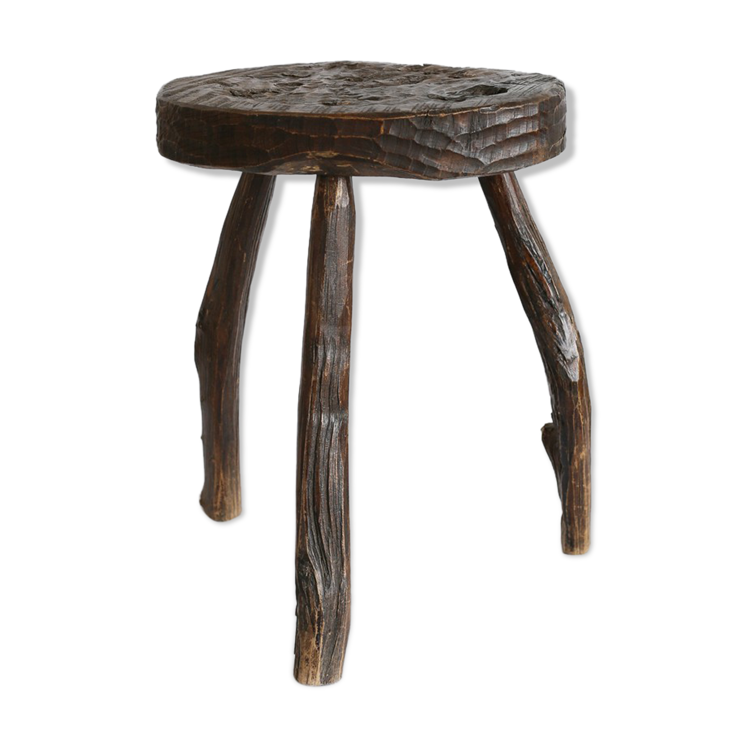Tabouret brutaliste