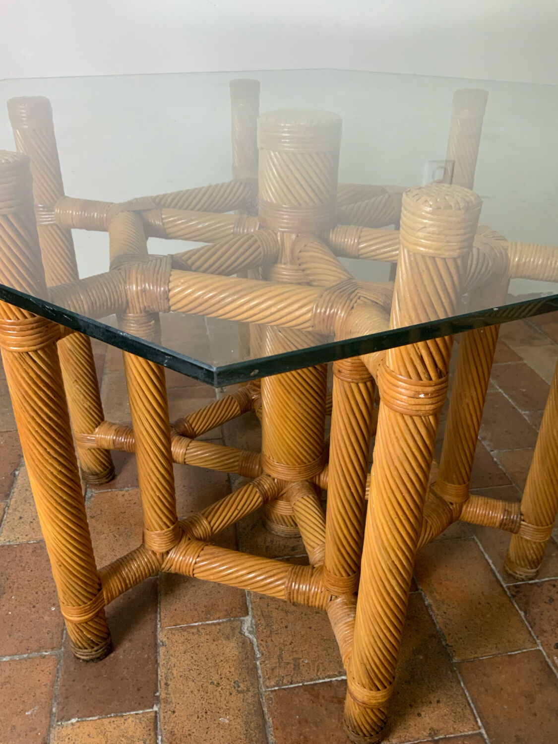 Modern and organic dining table