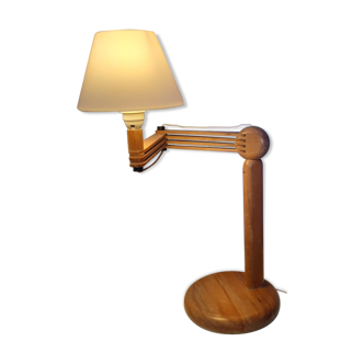 Vintage wood lamp