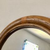 Curved bamboo mirror 1970