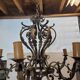 Lustre fer forgé ancien