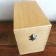 Boîte classeur en bois répertoire