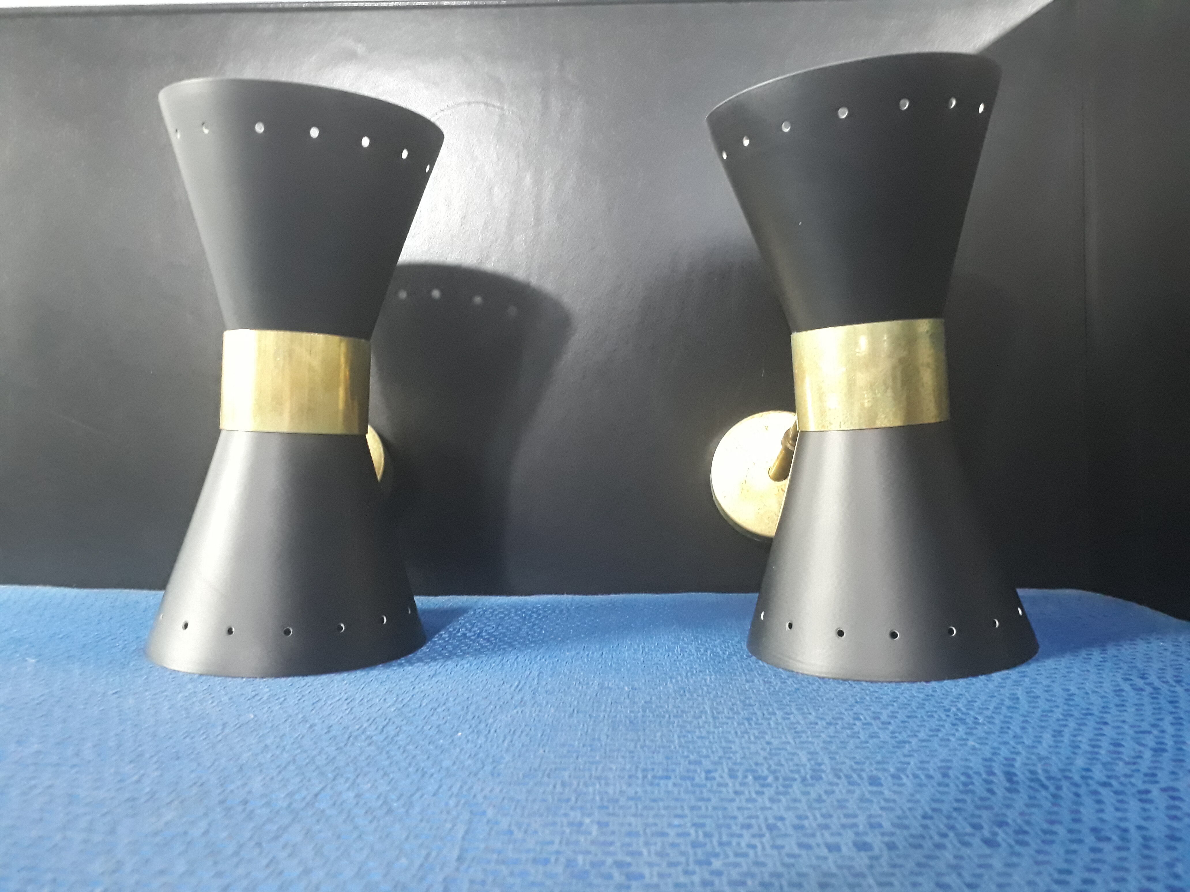 Pair of Italian sconces