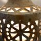 Openwork stoneware lamp foot signed Agnès Escalas, 1970