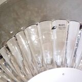 Murano glass fan table lamp