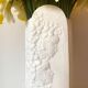 White porcelain vase by Manfred Frey for Kaiser, Germany 1960s