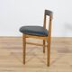 Mid-Century Round Extendable Dining Table and Chairs from McIntosh, 1960s, Set of 5