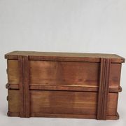 Wooden storage box for cards from the 20s and 30s