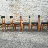 Set of 12 bistro chairs