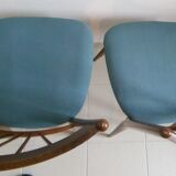 Pair of vintage Scandinavian chairs