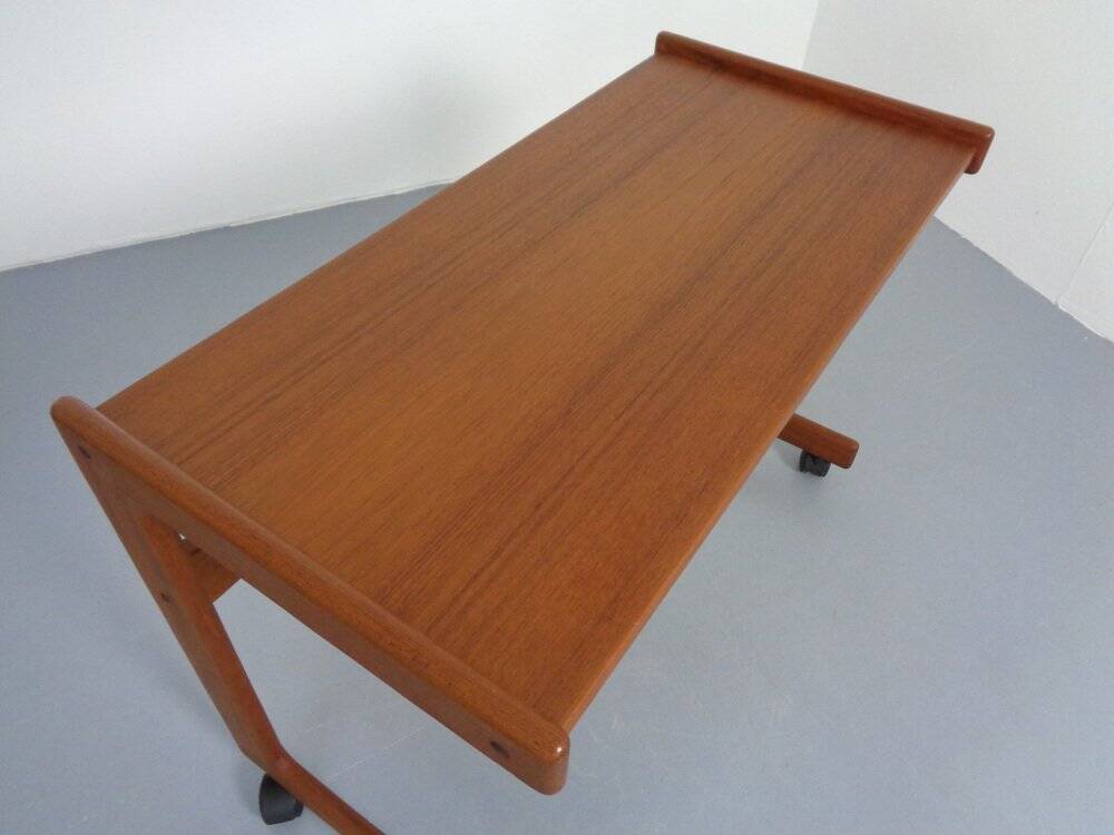 Teak Working Table, Denmark, 1960s