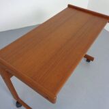 Teak Working Table, Denmark, 1960s