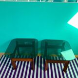 Pair of vintage coffee tables - Scandinavian
