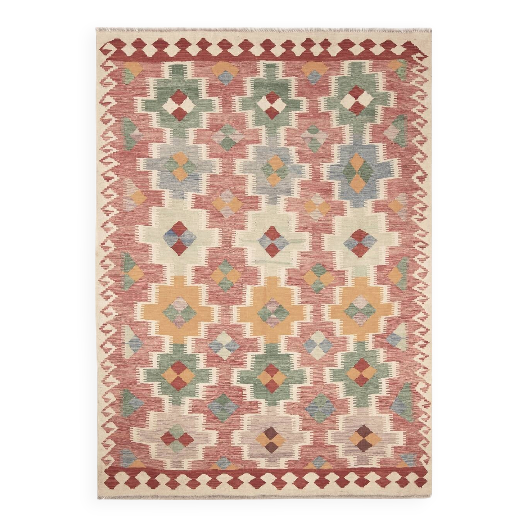 Afghan Pachtoune kilim 245 x 171 cm
